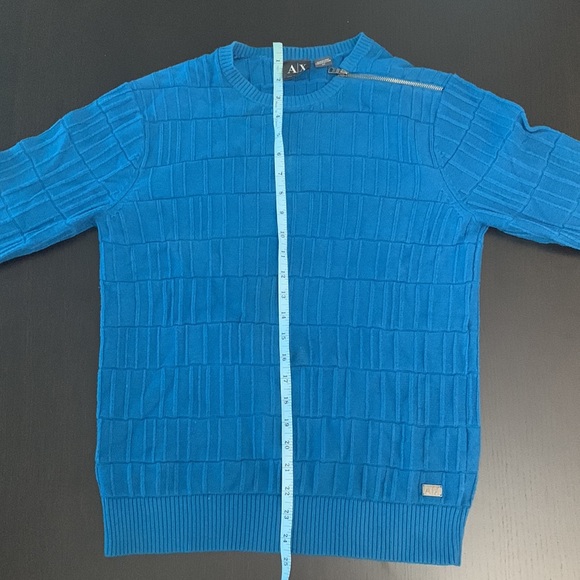 Blue Armani Exchange sweater size S - Picture 5 of 7